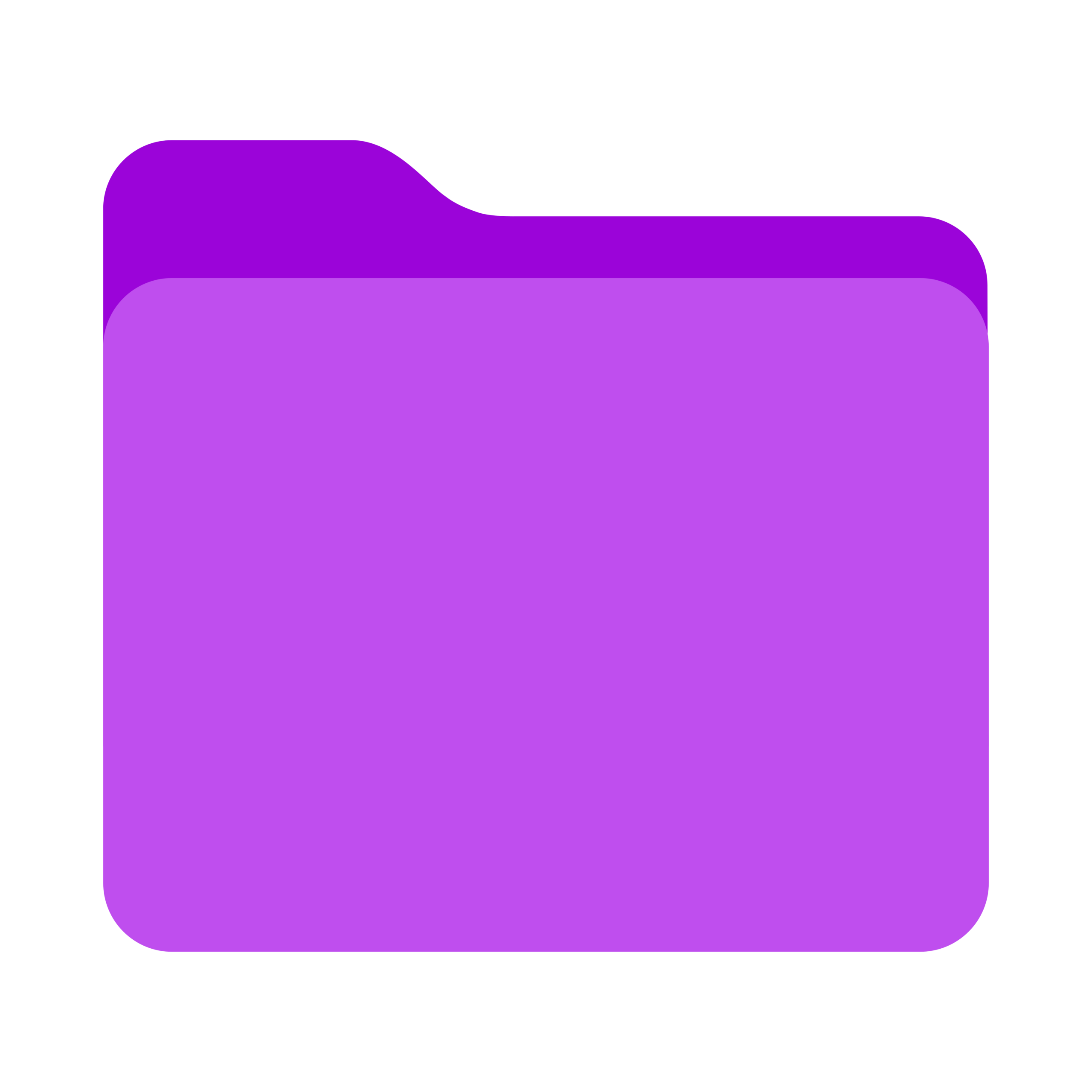 cartella documenti viola